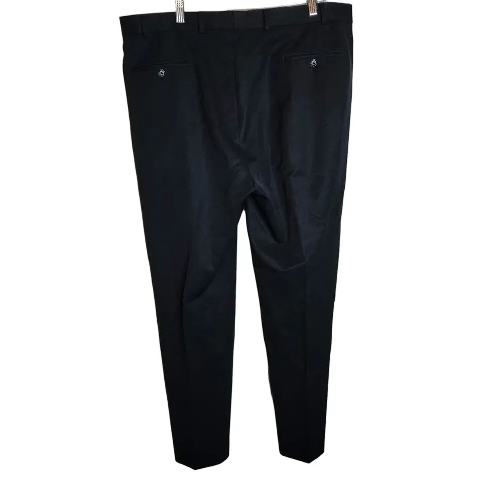 Brooks Brothers Madison Fit Black Dress Slacks, 40x34